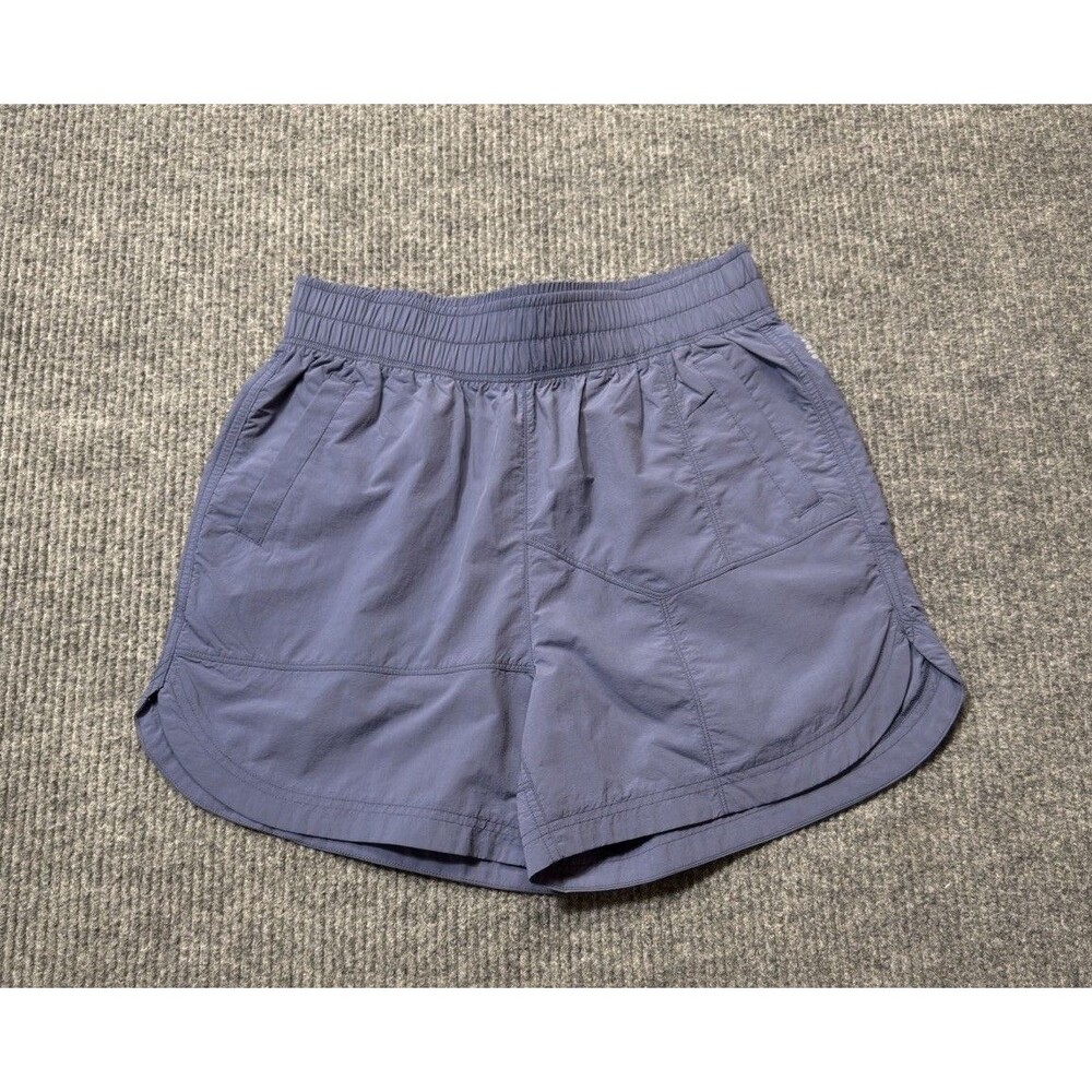Free People FP Movement Women Size Small Shorts Athletic Nylon Blue NEW